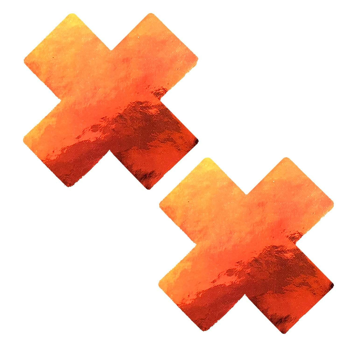 Coconut Fire Bird Mirrored Orange X Factor Pasties