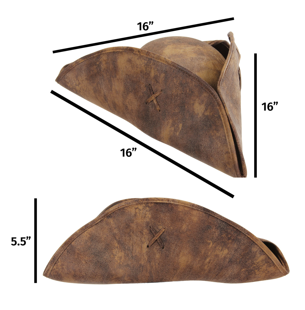 Jack Sparrow Hat Brown
