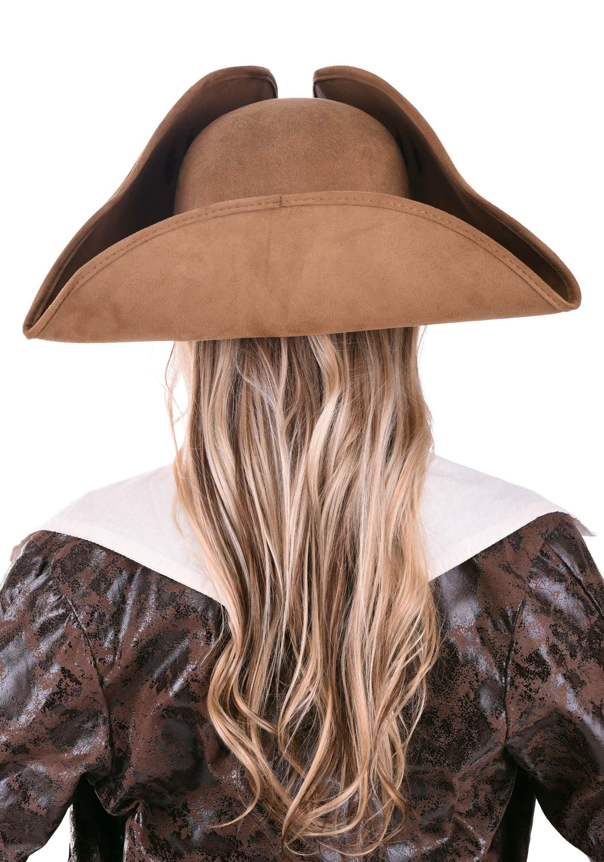 Suede Women's Pirate Hat