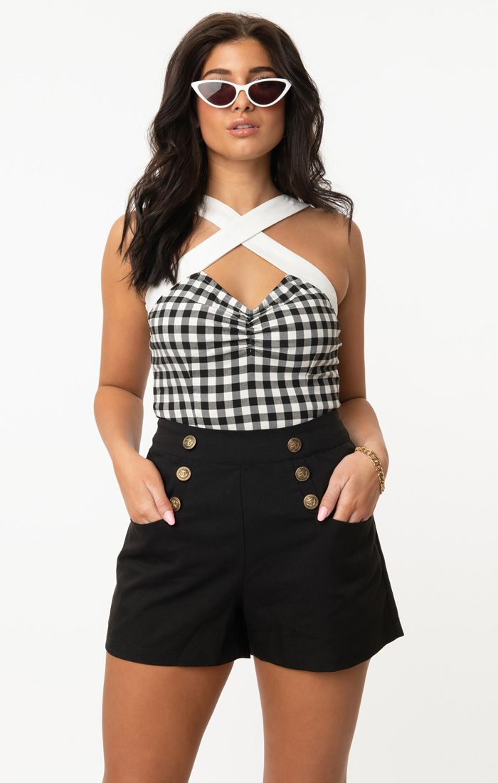 Black Debbie Shorts