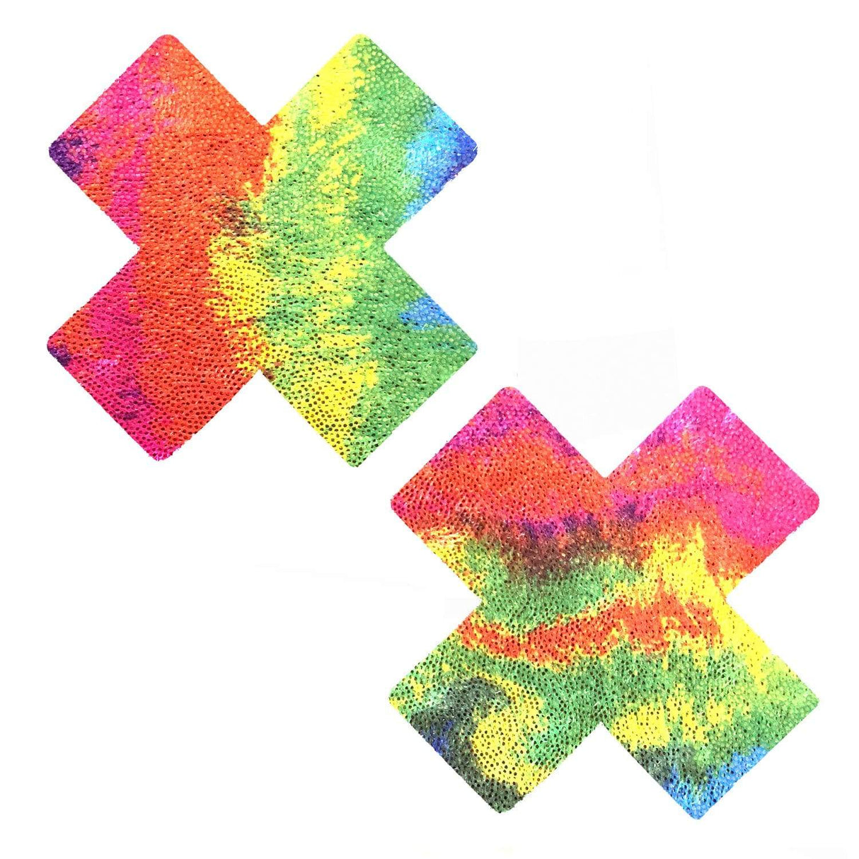 Plur Fur Multicolor Velvet X Factor Pasties