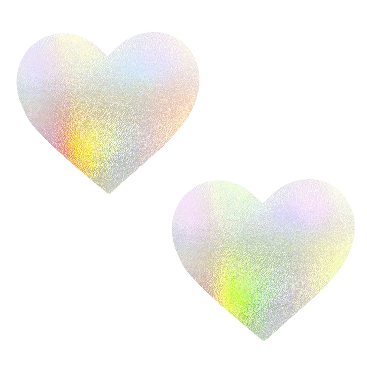 Care Bare Stare Holographic I Heart U Pasties