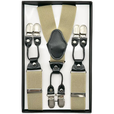 Six-Clip Adult Suspender
