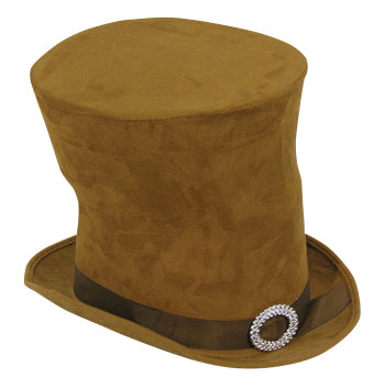 Brown Bell Topper Hat