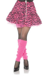 80's Zebra Skirt