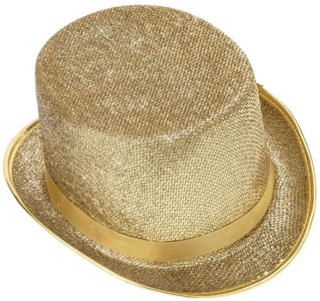 Glitter Mesh Top Hat