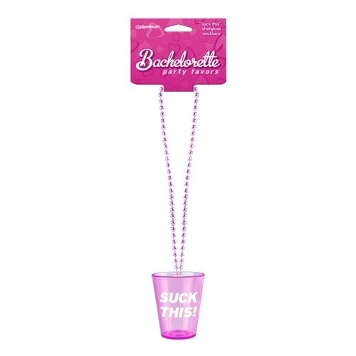 Suck This Shot Glass Necklace