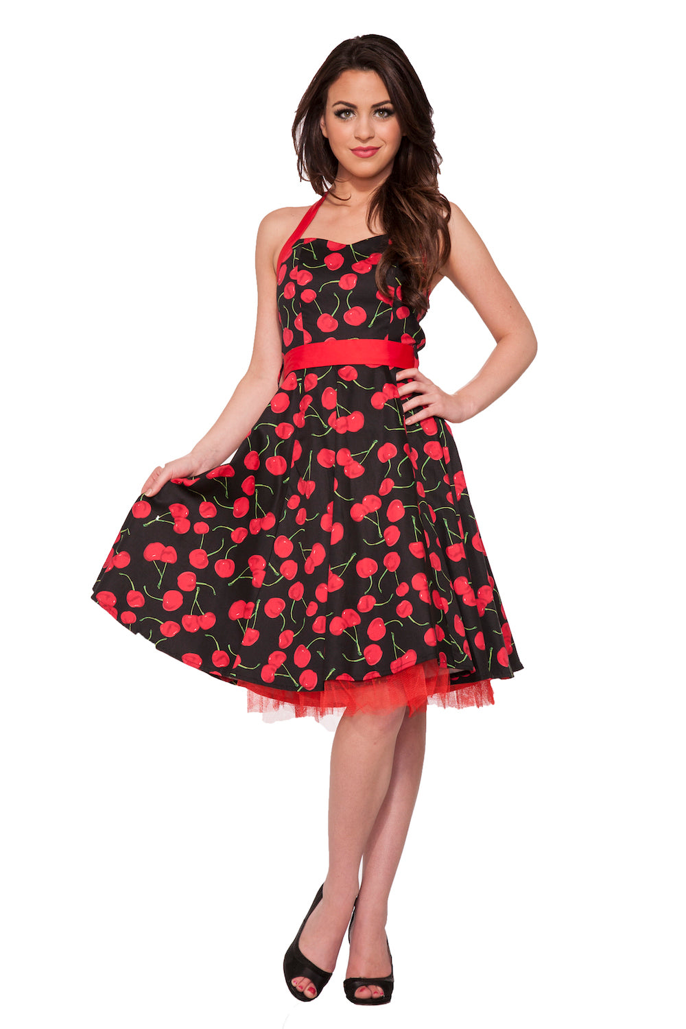 Cherry Dress in Black – The Life of the Party