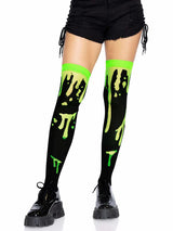 Splatter Thigh Highs
