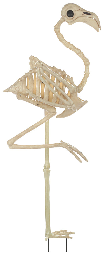 Skeleton Flamingo Prop