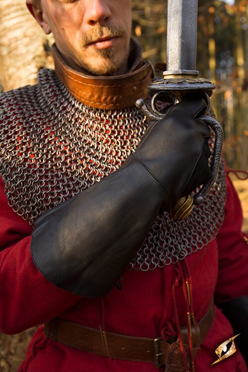 Leather Falcon Gloves