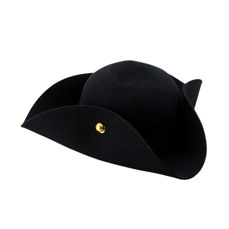 Wool Tricorn Pirate Hat