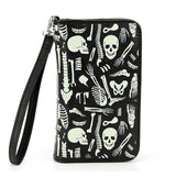 Glow In The Dark Skeleton Wallet
