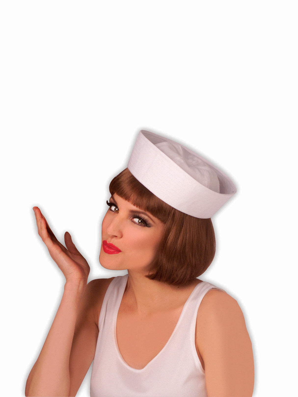 White Sailor Hat