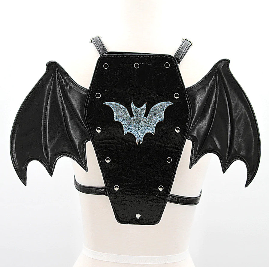 Bat Coffin Convertible Backpack