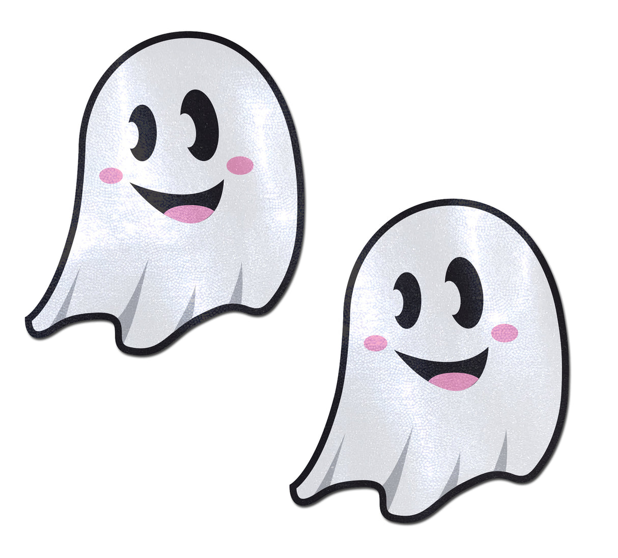 Ghost: Cute White Ghost Nipple Pasties