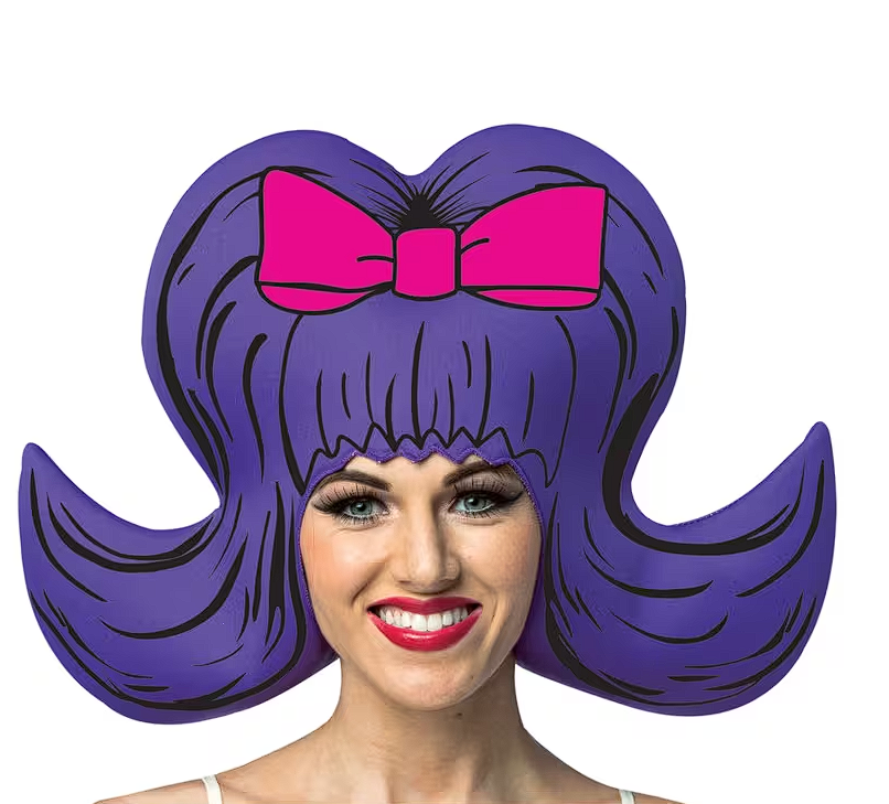 Adult Foam Bouffant Headpiece Wig