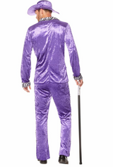 80's Men's Purple Pimp Suit