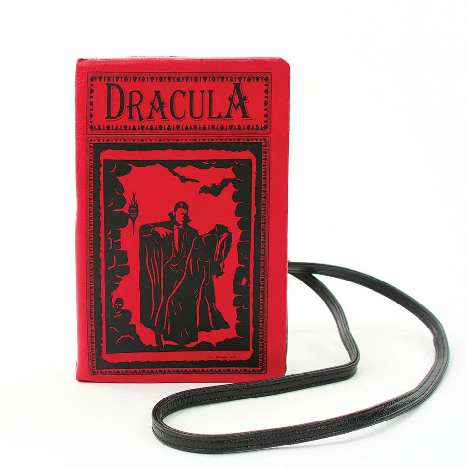 Dracula Book Cross Body Bag in Vinyl