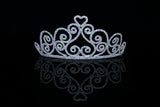 Tiara Silver Sparkle Heart