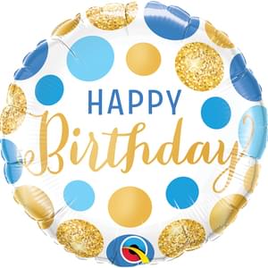18" Happy Birthday Balloon