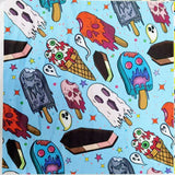 Monster Ice Cream Capris, Leggings & Biker Shorts (Exclusive) - High-quality Handcrafted Vibrant Leggings