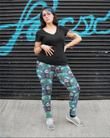 Death 2 Summer (Semi-Exclusive) - High-quality Handcrafted Vibrant Leggings