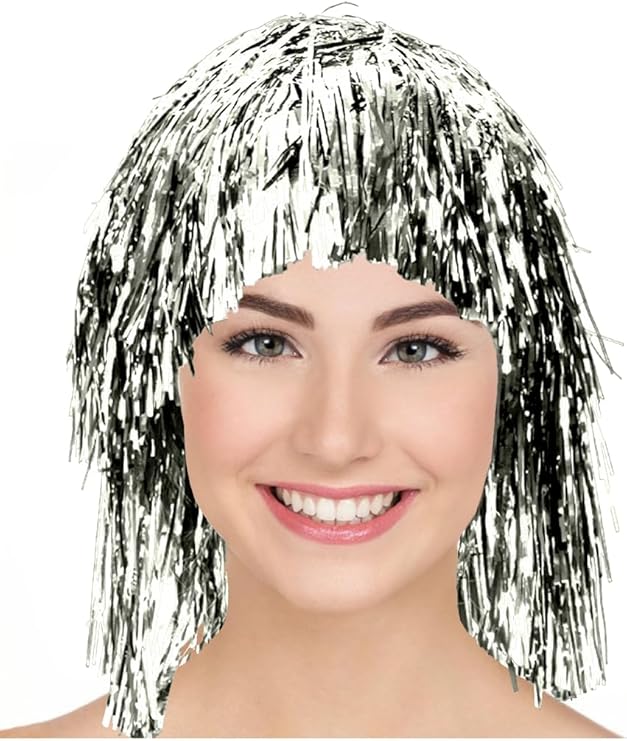 Party Tinsel Wig