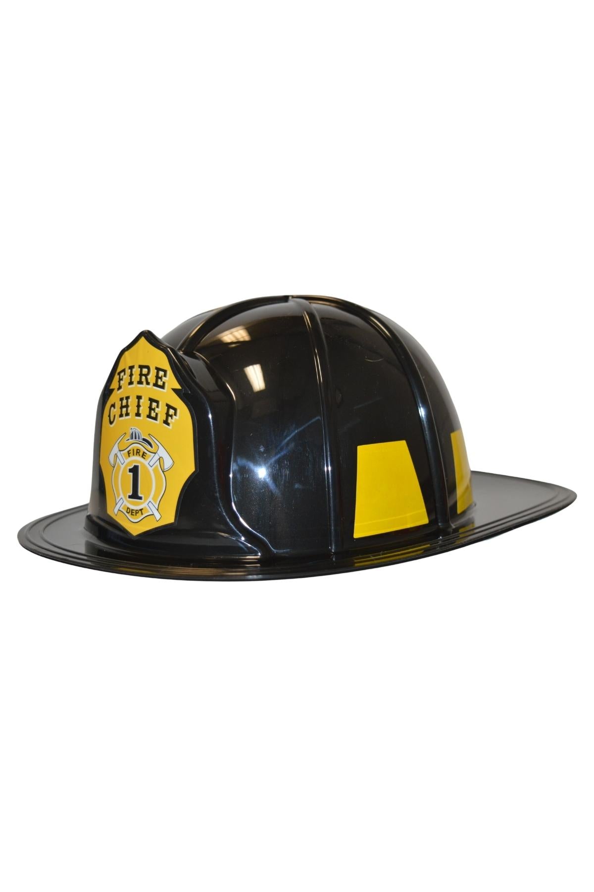 Black Fireman Helmet