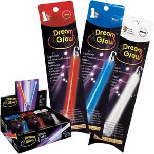 6" Glow Sticks Red/White/Blue