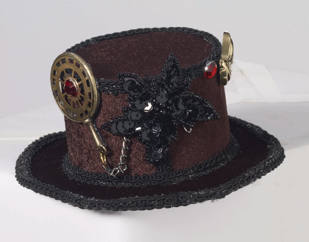 Mini Steampunk Top Hat w/ Gears