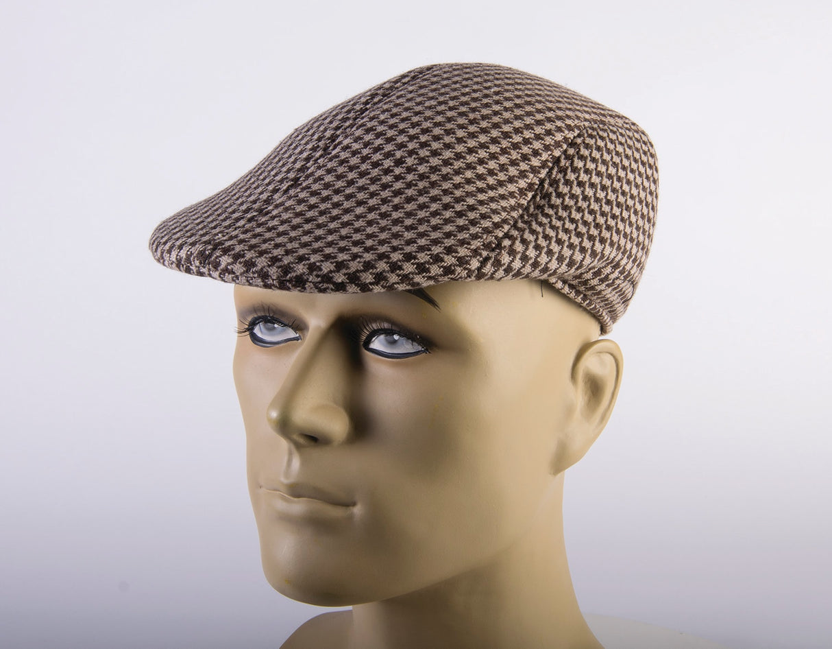 Black & White Checkered Hat