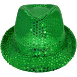 Sparkling Sequin Trilby Fedora