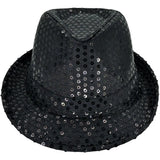 Sparkling Sequin Trilby Fedora