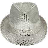 Sparkling Sequin Trilby Fedora