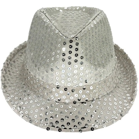Sparkling Sequin Trilby Fedora