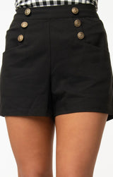 Black Debbie Shorts