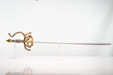 Gold Hilt Rapier Costume Film Display Prop