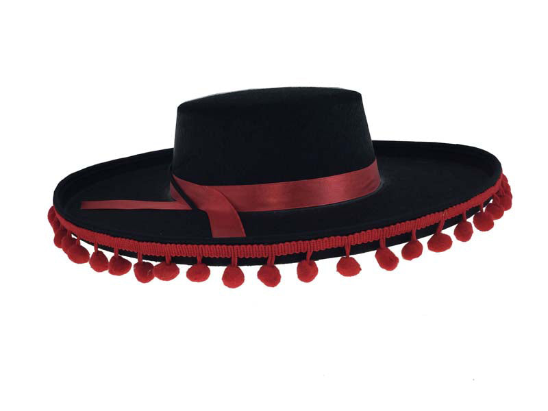 Red Brimmed Hat