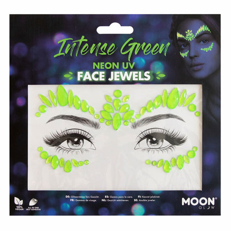Neon UV Face Jewels