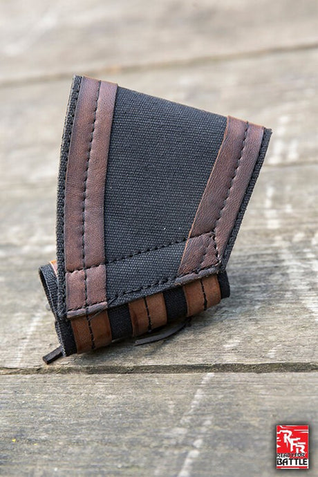 Small Canvas and Leather Frog