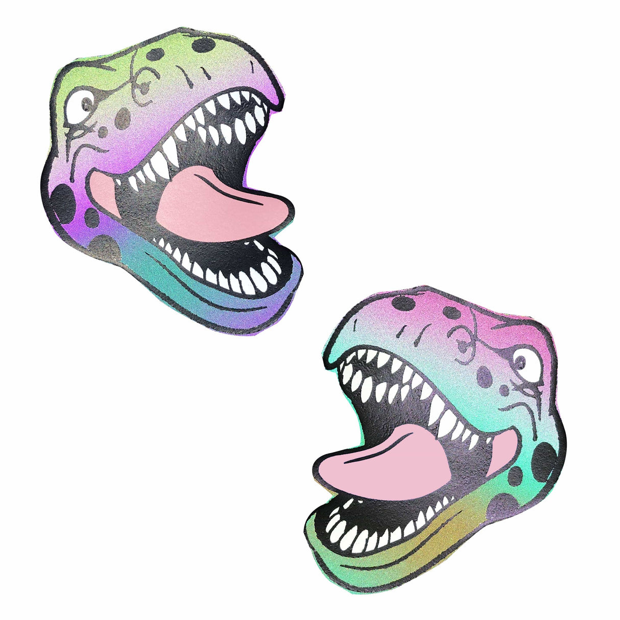 Sexy Trexy 2.0 Rainbow Reflective Pasties