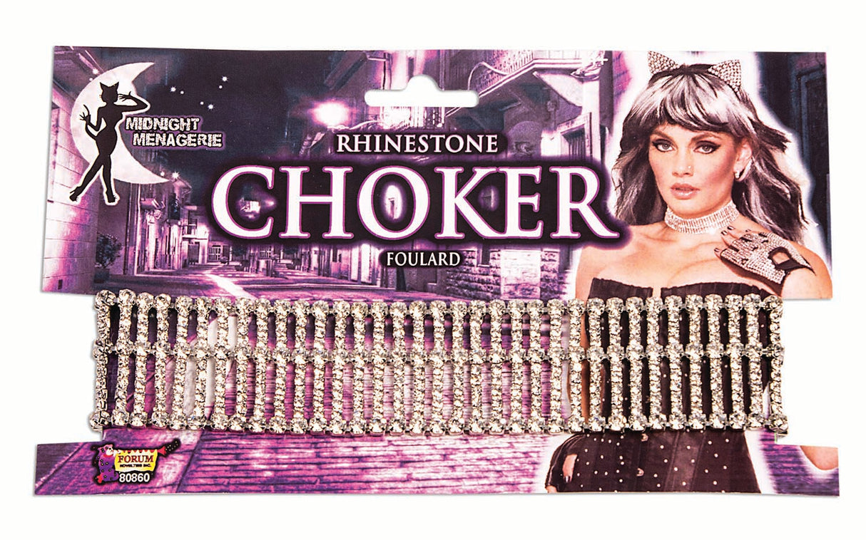 Rhinestone Choker