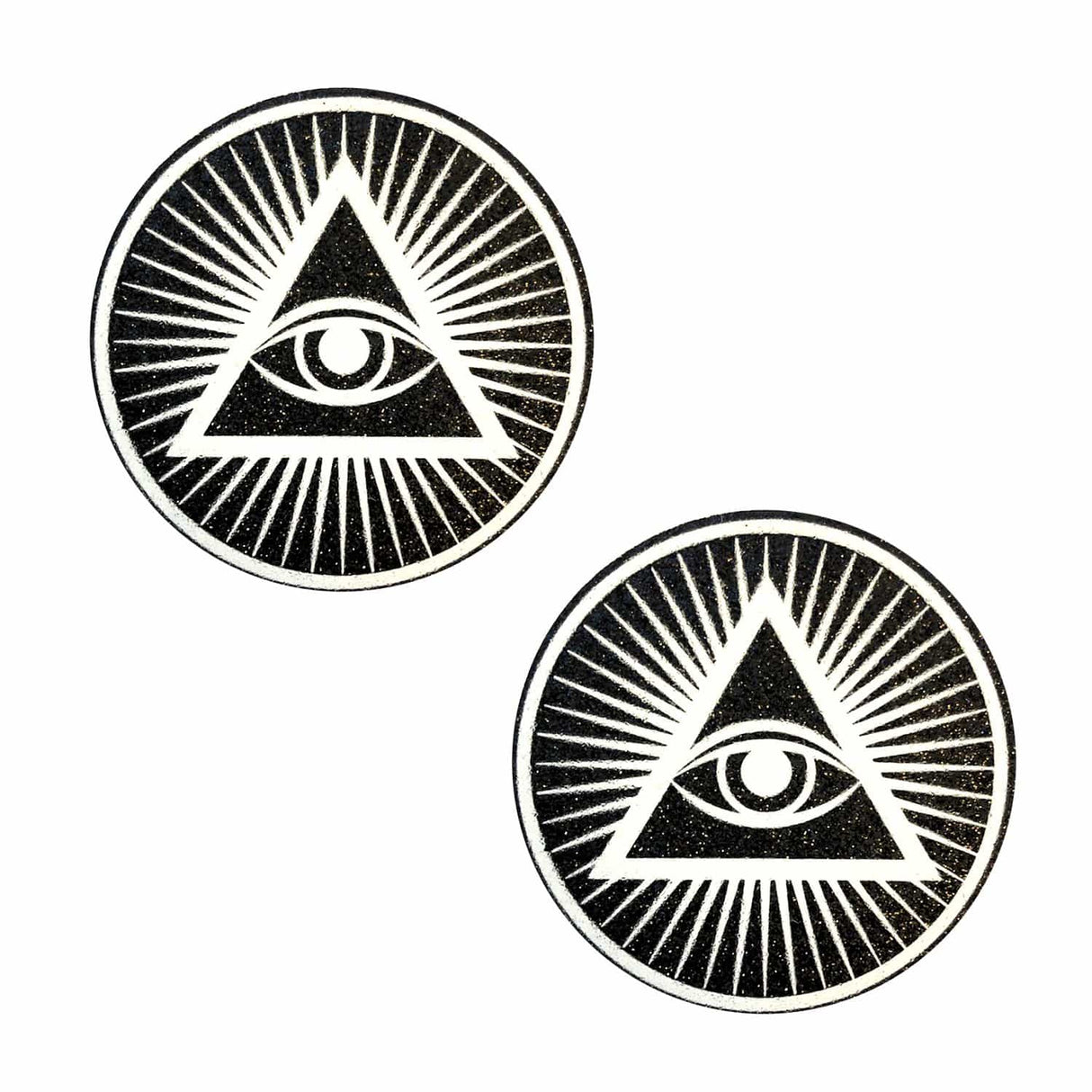 Third Eye Black Glitter Pasties