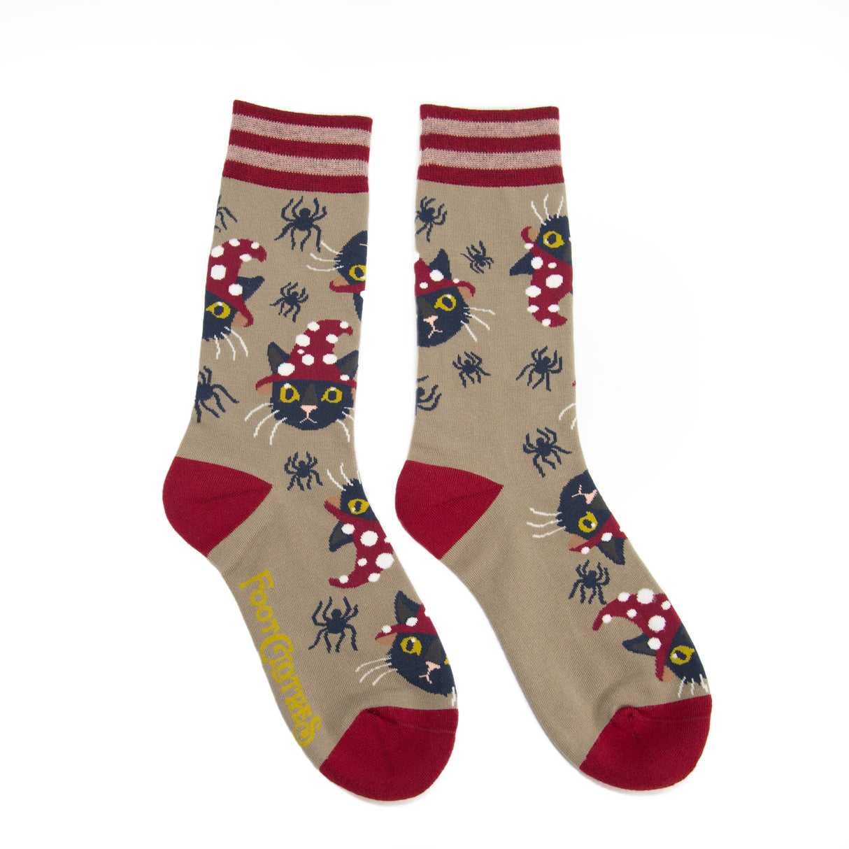 Witchy Whiskers Crew Socks