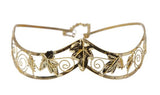 Deluxe Gold Leaf Headpiece